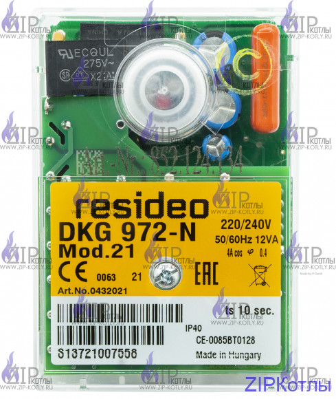 Автомат горения Honeywell DKG972-21 8718584071