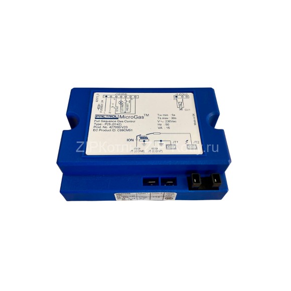 Блок управления горением, контроллер PACTROL MicroGas P25 (0142) 427000/V20 Блок управления горением, контроллер PACTROL MicroGas P25 (0142) 427000/V20
