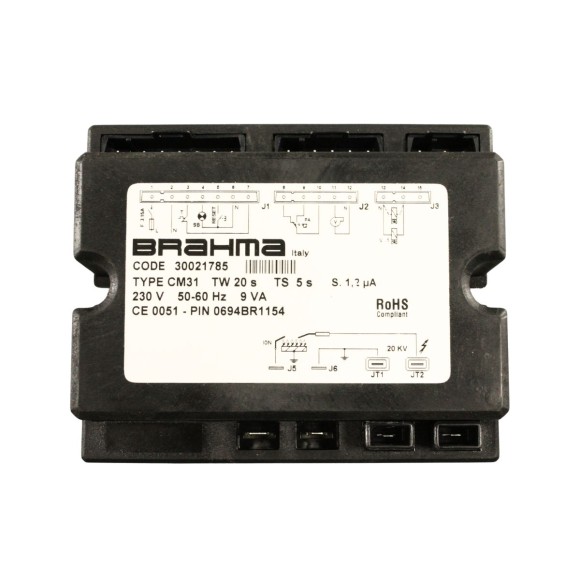 Контроллер управления горением Brahma CM31 20 5 1,2 23 30021785_1
