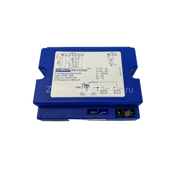 Блок управления горением, контроллер PACTROL MicroGas P25F AMV 427001/V20 