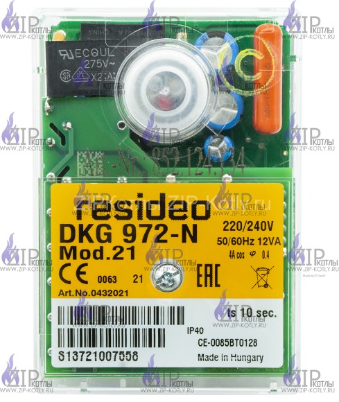 БЛОК УПРАВЛЕНИЯ ГОРЕНИЕМ HONEYWELL DKG 972-N МОД. 21 (U) 0432021U