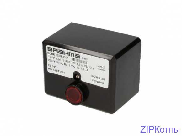 Блок управления горением CM191N.2 Brahma 20083301
