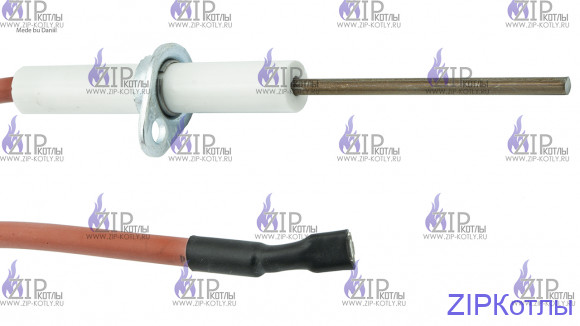 Электрод контроля пламени с кабелем BAXI 8620290 Электрод контроля пламени с кабелем BAXI 8620290