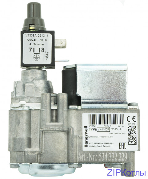 Газовый Клапан Resideo VK4105P2045  газовая Арматура Honeywell VK4105P2045U (  534.322.229 ) _1