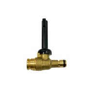 Кран подпитки латунный для Buderus 87199055050 Кран подпитки латунный для Buderus 87199055050