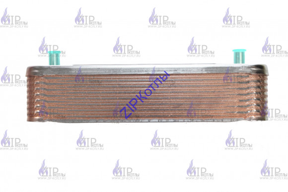PHE.026 Теплообменник вторичный ГВС HRALE 16 пл 154mm для Viessmann 7875504 7875502_1