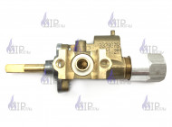 Кран горелки стола "GEFEST" мод. 6100 (190˚), с ВМП-40, с устр. безопасности (3300.28.0.000-07)