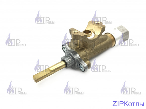 Кран горелки стола "GEFEST" мод. 6100 (190˚), с ВМП-40, с устр. безопасности (3300.28.0.000-07)