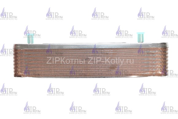 PHE.046 Теплообменник вторичный ГВС HRALE 16 пластин 156 мм для Baxi Protherm Demrad