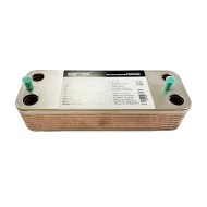 Теплообменник ГВС ERA 172мм 16 пластин для Saunier Duval S1024800 Теплообменник ГВС ERA 172мм 16 пластин для Saunier Duval S1024800