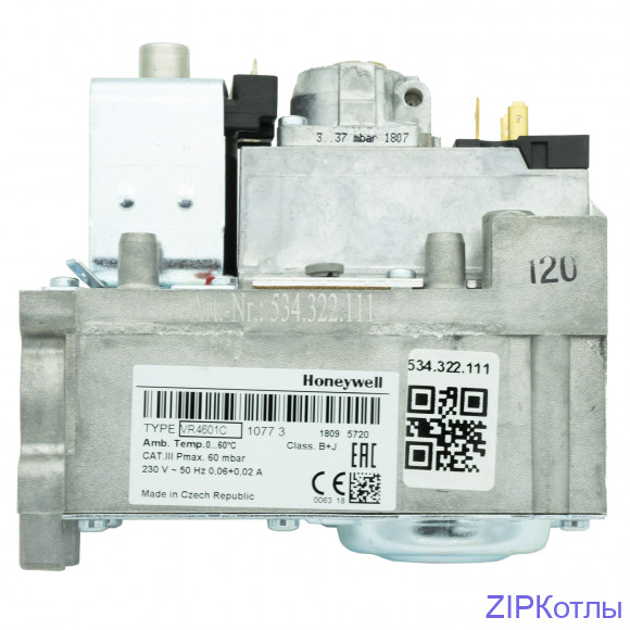 Газовый Клапан Resideo VR4601C1077 Газовая арматура Honeywell VR4601 C1077 (534.322.111)_ Газовый Клапан Resideo VR4601C1077 Газовая арматура Honeywell VR4601 C1077 (534.322.111)_
